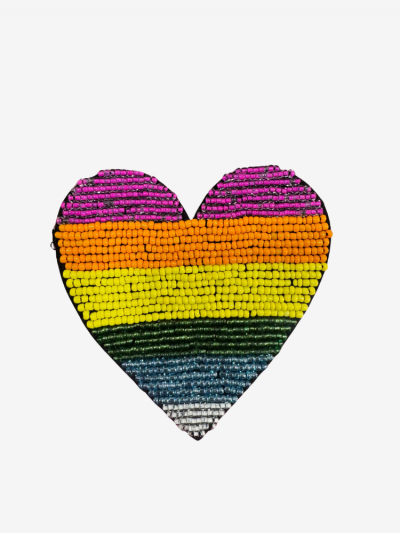 Broche COEUR à perles