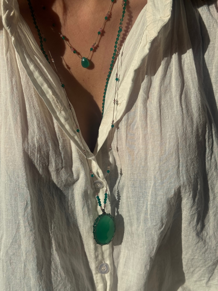 Grand talisman ONYX vert