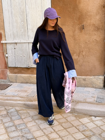 Casquette EMMA violet 2