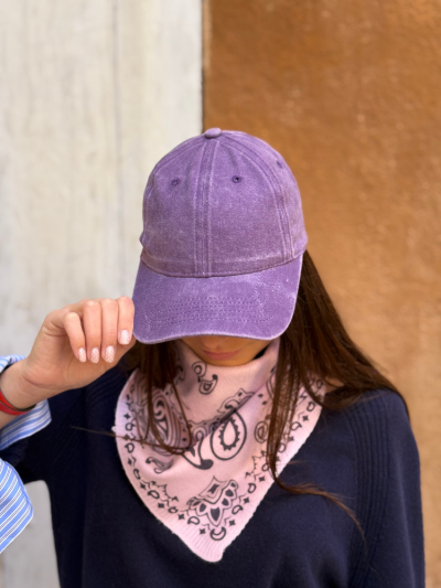Casquette EMMA violet