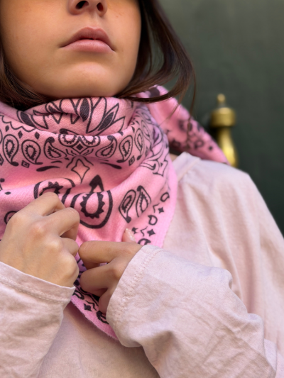 Foulard OLKO rose