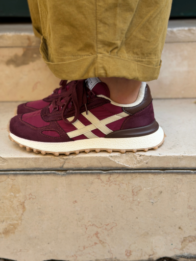 Basket VENICE bordeaux