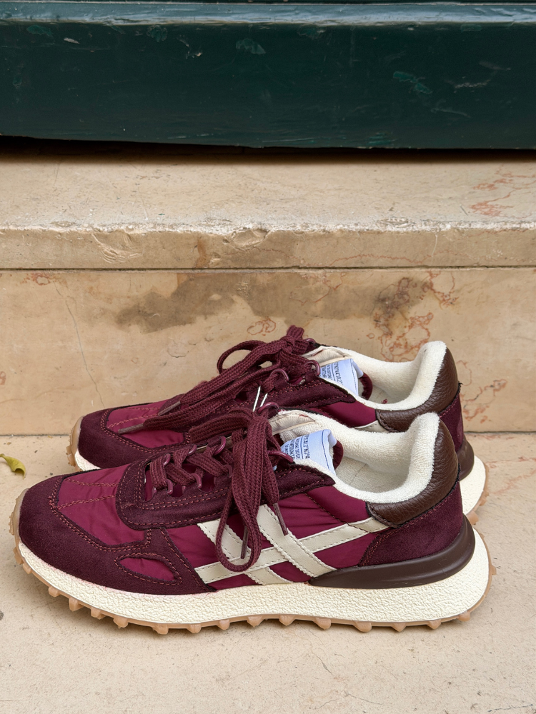 Basket VENICE bordeaux