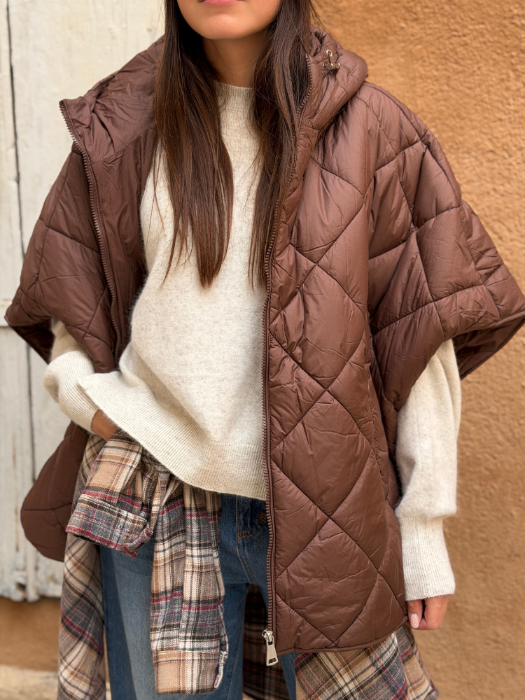 Doudoune FAUSTINE choco