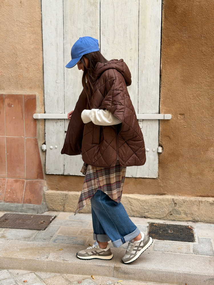 Doudoune FAUSTINE choco