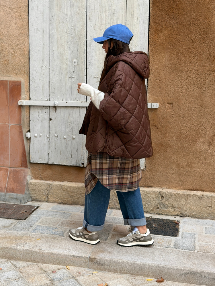 Doudoune FAUSTINE choco