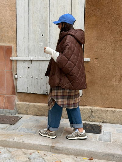 Doudoune FAUSTINE choco