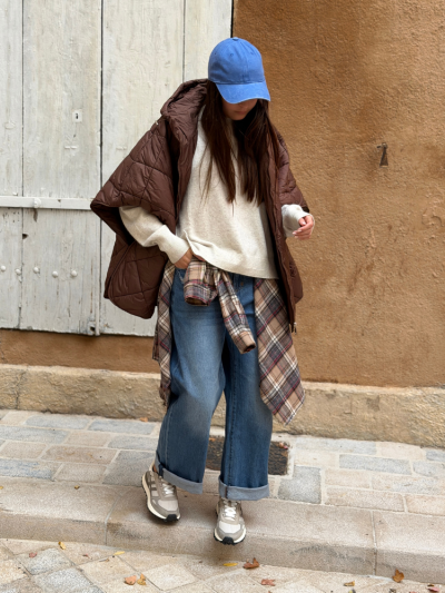 Doudoune FAUSTINE choco