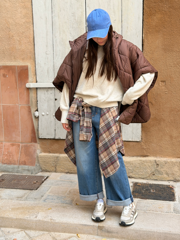 Doudoune FAUSTINE choco