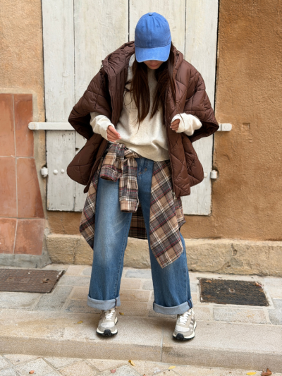 Doudoune FAUSTINE choco