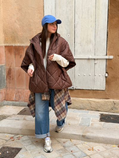 Doudoune FAUSTINE choco