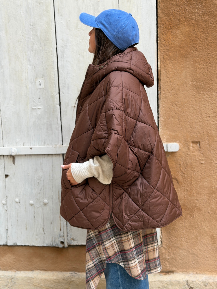 Doudoune FAUSTINE choco