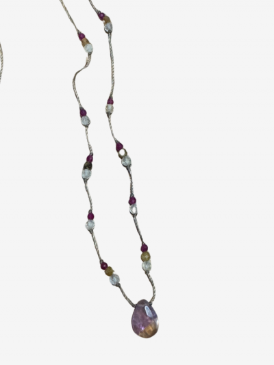 Collier DROP améritrine capri