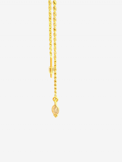 Mono boucle GABIN quartz rose