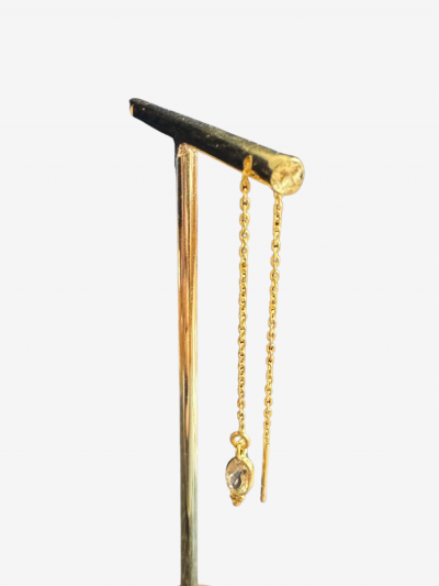 Mono boucle GABIN citrine