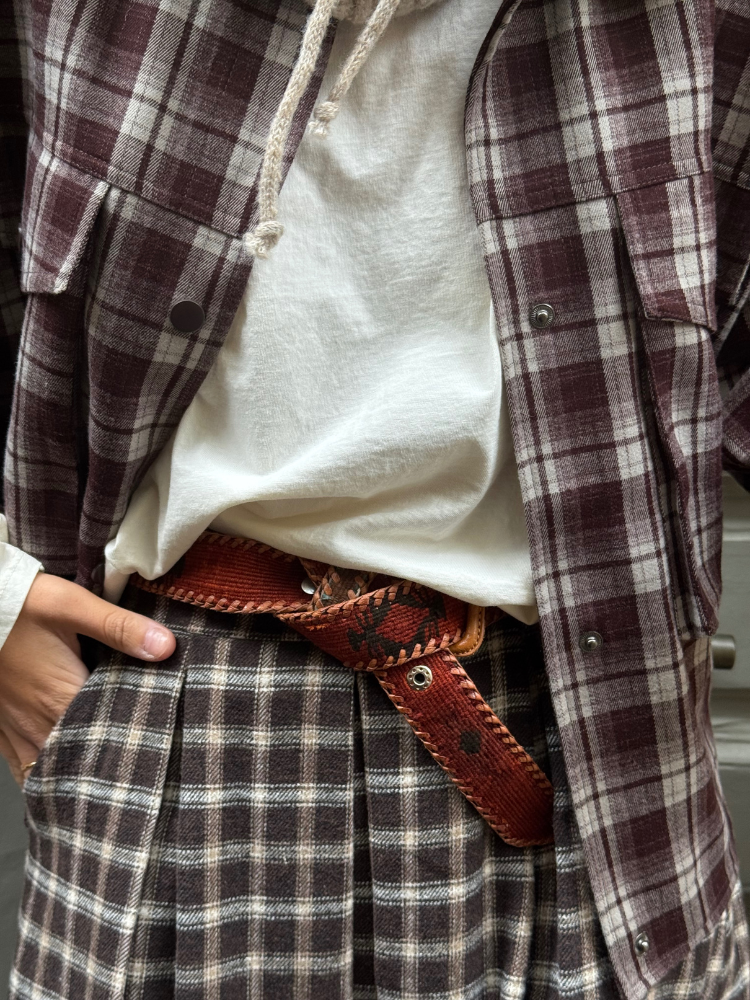 Ceinture LUZ rouille