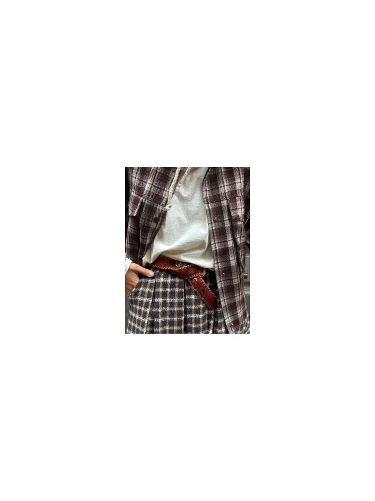 Ceinture LUZ rouille