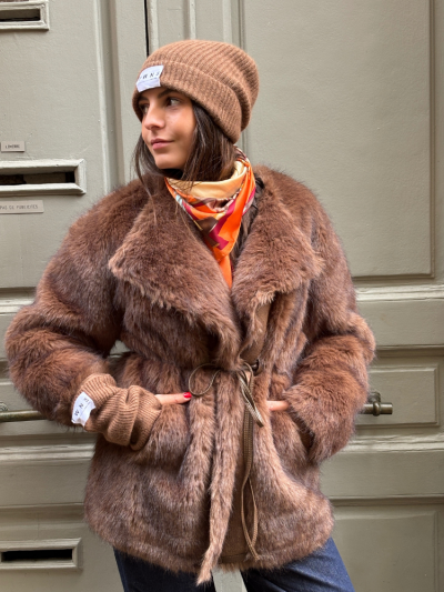 Manteau SOFIYA choco