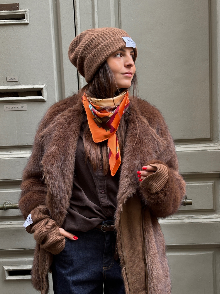 Manteau SOFIYA choco