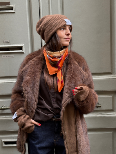 Manteau SOFIYA choco