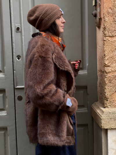 Manteau SOFIYA choco