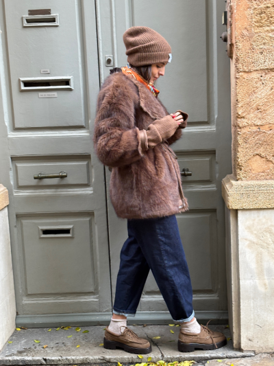 Manteau SOFIYA choco