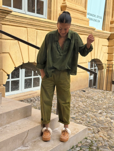 Pantalon BONDI vert olive 2