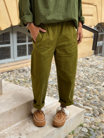 Pantalon BONDI vert olive