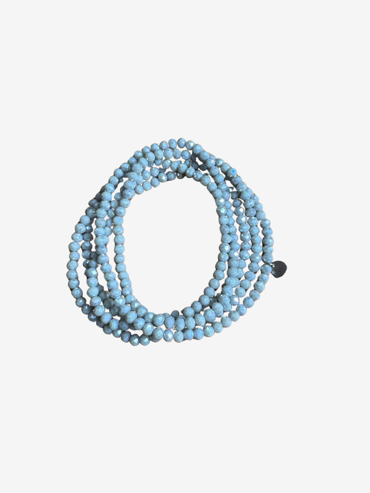 Collier et bracelet SUMMER gris