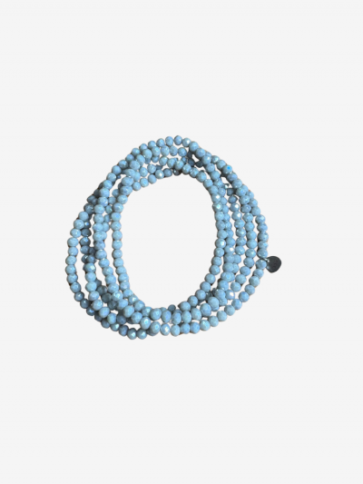 Collier et bracelet SUMMER gris
