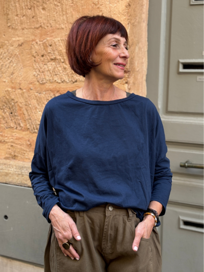 T-Shirt PAON marine 2