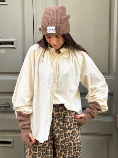 Chemise SISSI velours écru