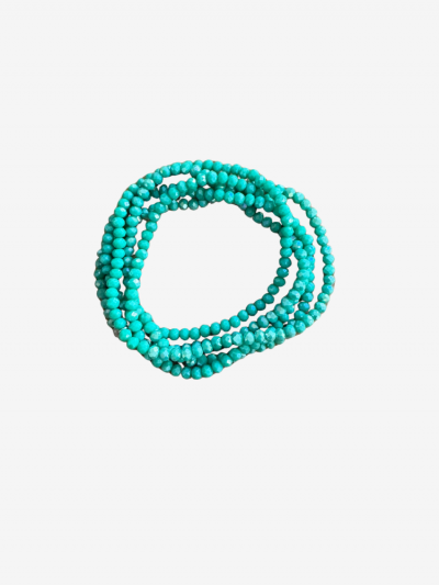 Collier et bracelet SUMMER turquoise