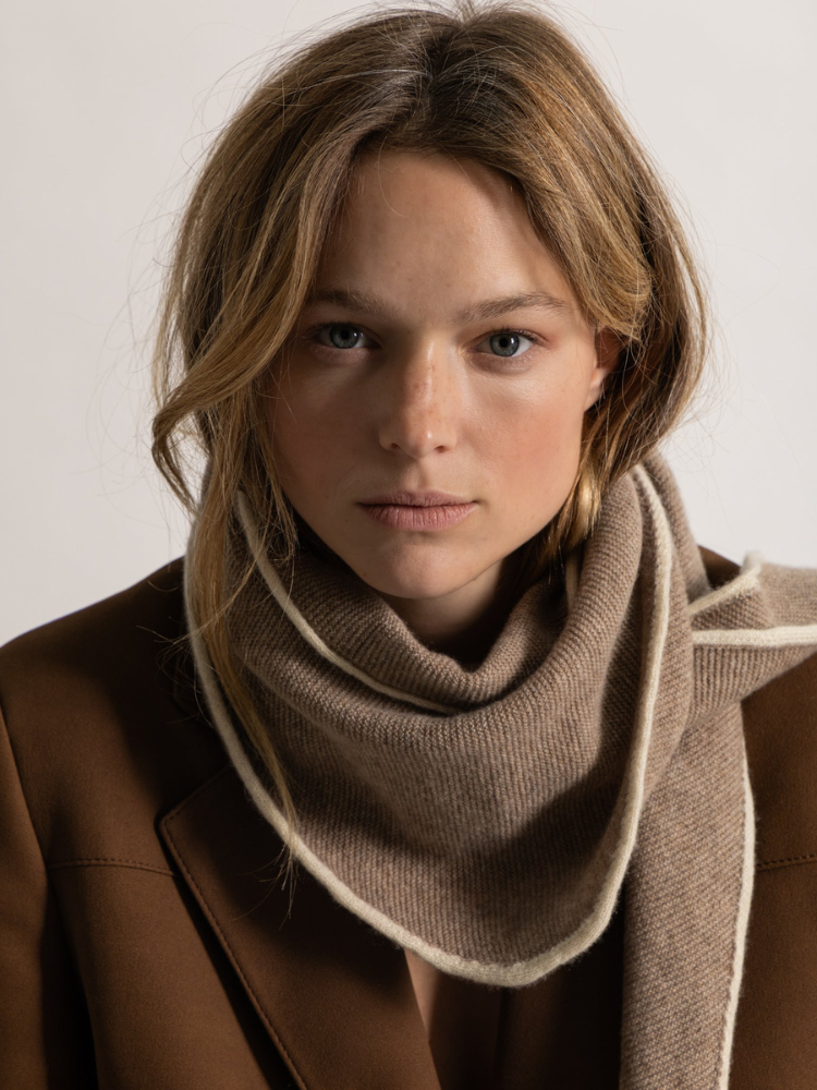 Mini SCARF taupe