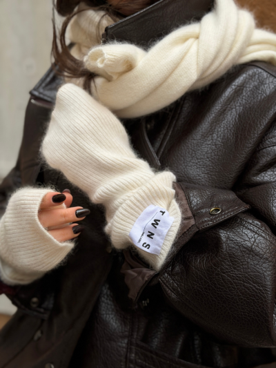 Mitaines LOVELAND écru