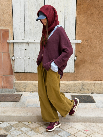 Cagoule AURIA bordeaux 2