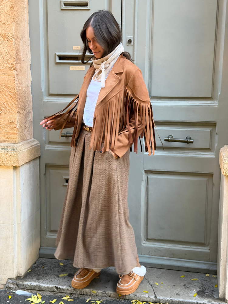 T-shirt NINETTE loose blanc