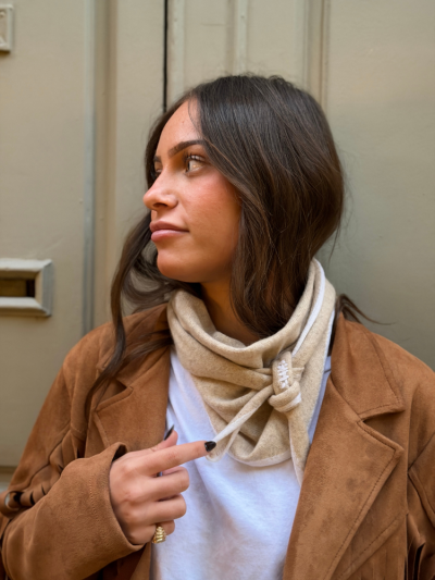 Mini SCARF taupe