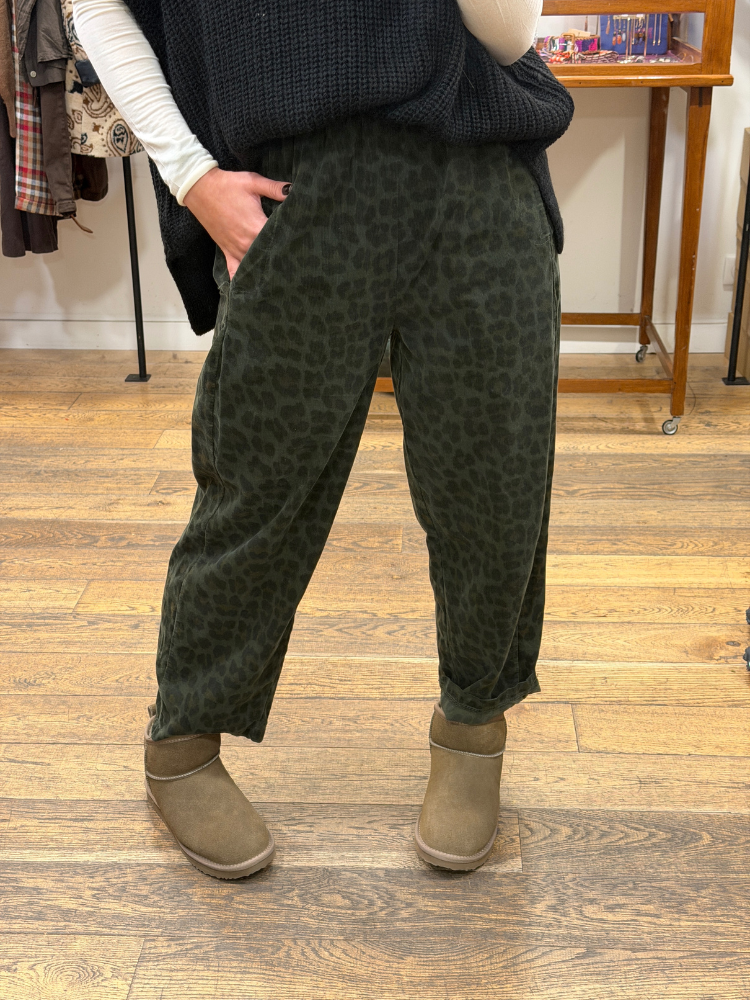 Pantalon BIRD léo kaki