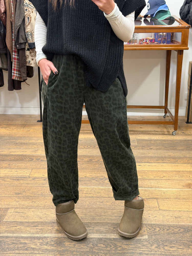 Pantalon BIRD léo kaki