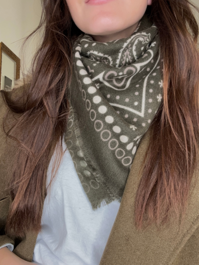 Foulard OA bandana kaki 2