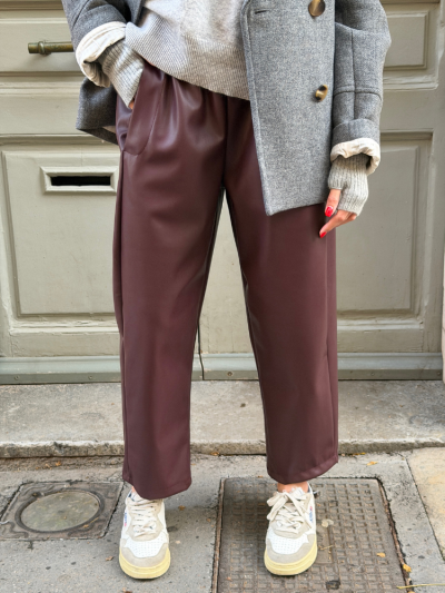 Pantalon PAT prune