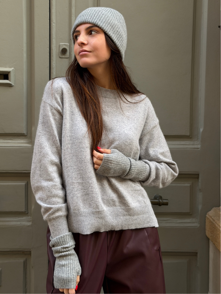 Pull AURORA gris