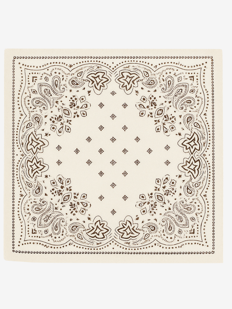 Foulard OA bandana écru