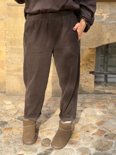 Pantalon BIRD choco