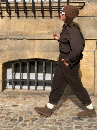 Chemise MIRA choco 2