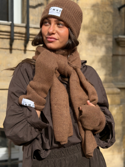 Echarpe VAIL choco 2