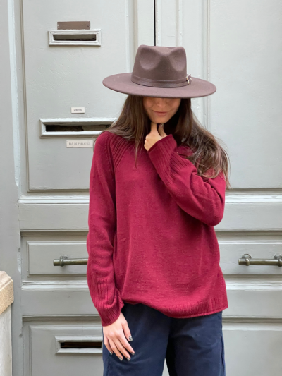 Pull HILDA bordeaux