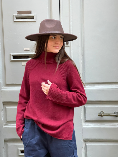 Pull HILDA bordeaux