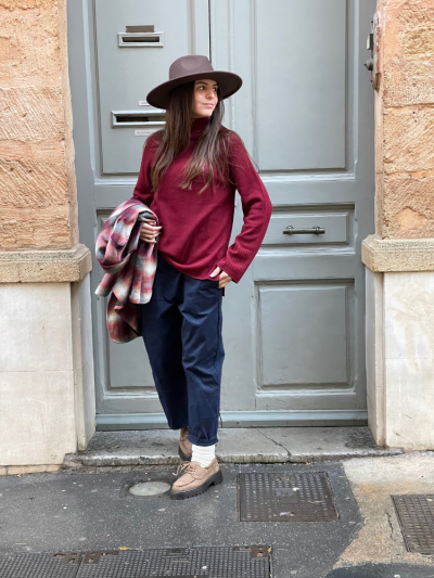 Pull HILDA bordeaux